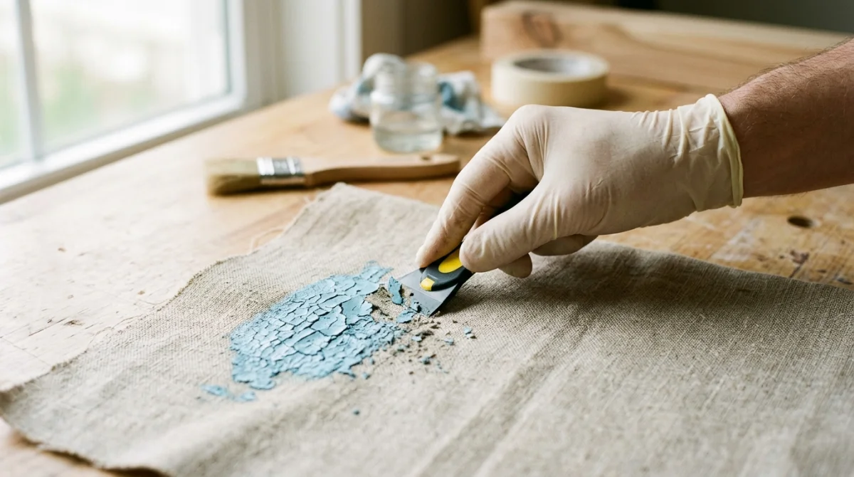 Comment éviter d'étaler la peinture pendant le nettoyage ?