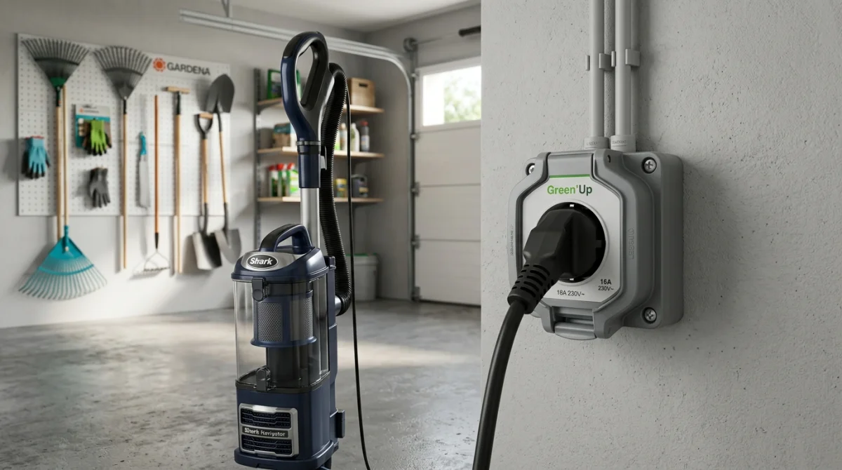 Brancher un aspirateur sur une prise Green up, ce qu’il faut savoir