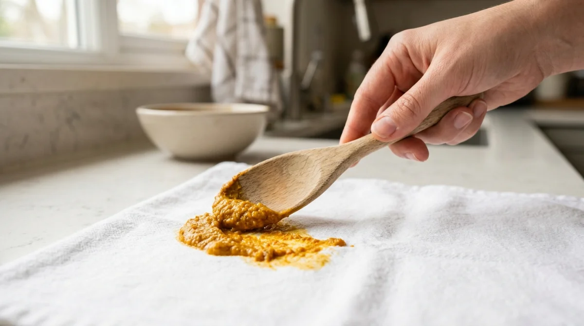 Comment enlever une tache de curry