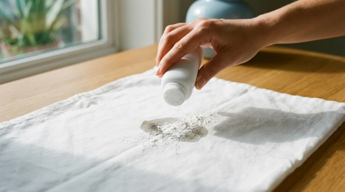 Comment enlever une tache d’huile sur un vêtement