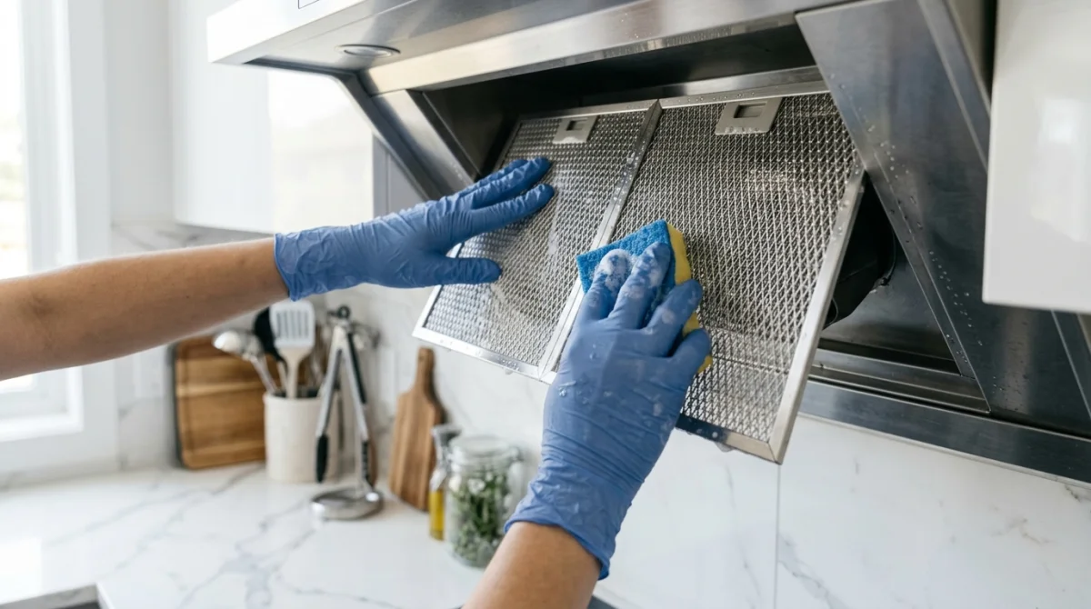 Comment nettoyer une hotte aspirante très grasse