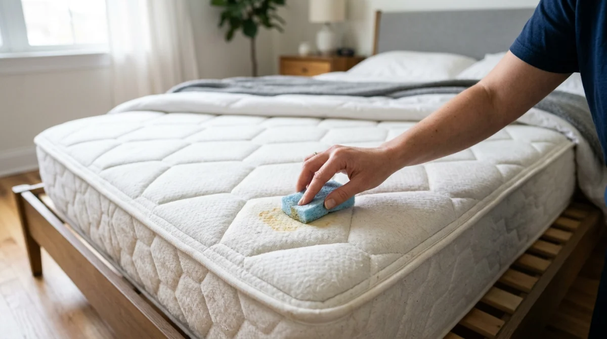 Comment enlever des taches anciennes sur un matelas