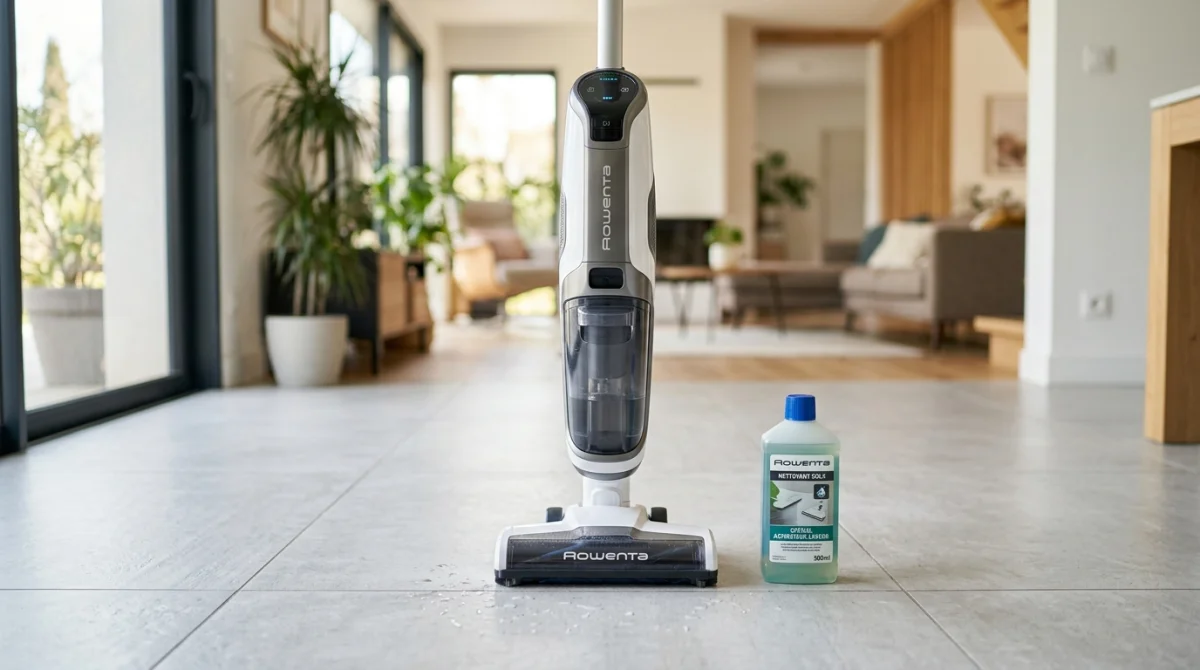 Quel produit mettre dans un aspirateur laveur Rowenta