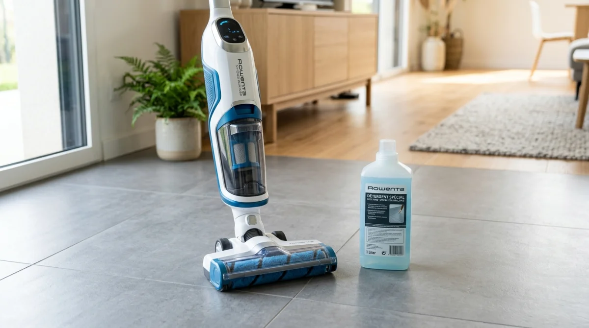 Quel produit mettre dans un aspirateur laveur Rowenta